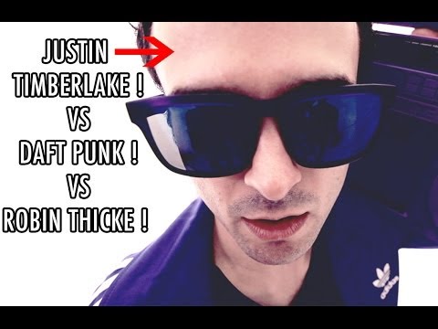 Daft Punk vs Justin Timberlake vs Robin Thicke - Get Lucky (BPM KREW MASHUP)