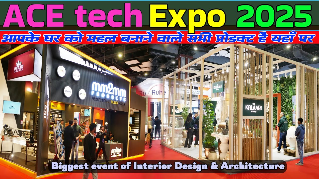 ACETECH Delhi 2025 India's Biggest Architecture Expo Building Materials, Construction Technology