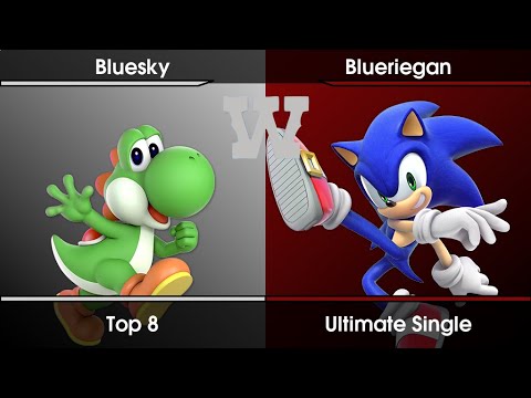 WANTED Road to UFA 2023 Top 8 - Bluesky (Yoshi) Vs. Blueriegan (Sonic) SSBU Ultimate Tournament