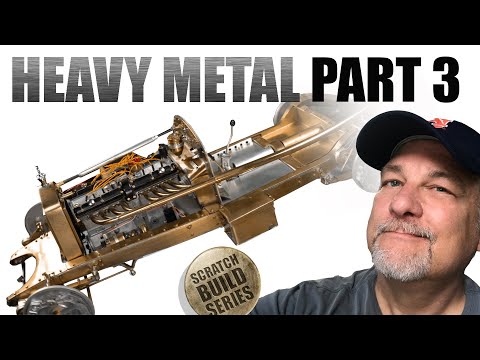 Scratch-Building a Huge Alfa Romeo In Brass! Sweating Small! Part 3