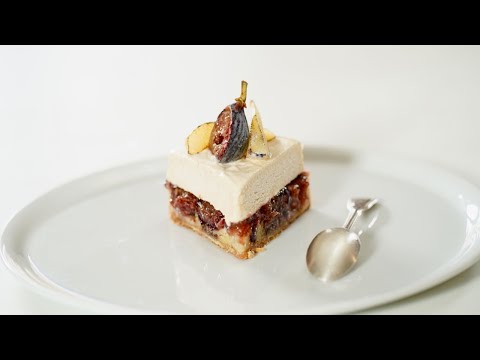 Roasted Pear Ice Cream Pie – Bruno Albouze