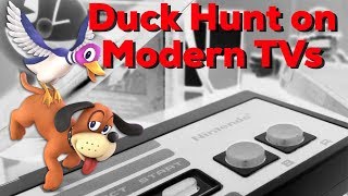 Play Duck Hunt on a modern TV