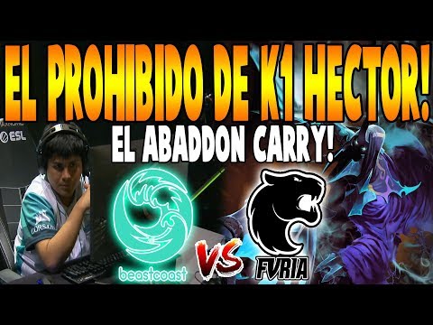 BEASTCOAST vs FURIA [Game 1] BO3 - El Prohibido de K1 Abaddon Carry -ESL One Los Angeles 2020 DOTA 2
