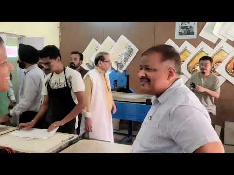 NAAC team visit in Department of Graphics on 12-03-2024