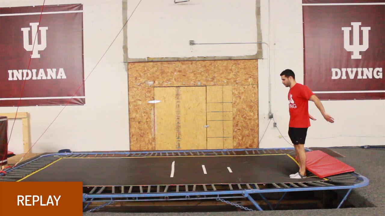 Step-in Hurdle Take Off (Trampoline)