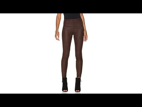 LYSSE Buffed Faux Suede Legging