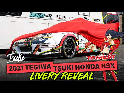 TEGIWA 2021 TSUKI HONDA NSX LIVERY REVEAL!