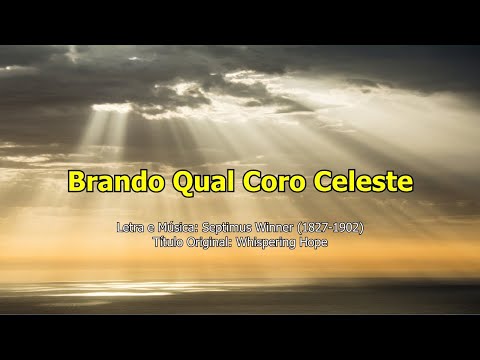 Hino IASD 421 - Brando Qual Coro Celeste (Playback)