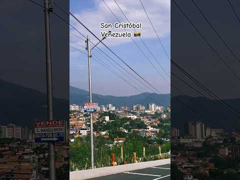 La ciudad de la cordialidad, con su verdor.  #tachira #sancristóbal #táchira #gochos #venezuela