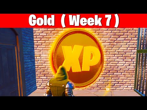 GOLD XP COINS LOCATIONS IN FORTNITE SEASON 4 Chapter 2 (WEEK7)
