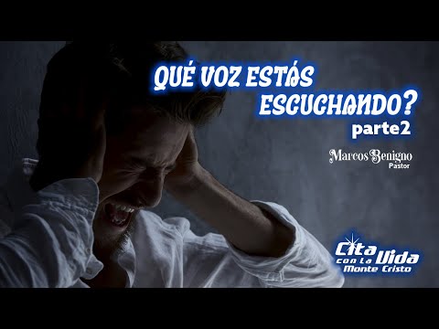 "QUE VOZ ESTÁS ESCUCHANDO? parte2. Pastor Marcos Benigno. Miércoles 13 de febrero 2024.