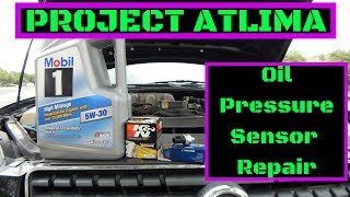 Project Altima SE-R [EP:12] Oil Pressure Sensor Replacement