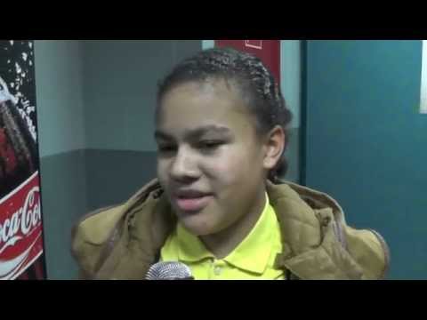 Mariam Abdulai Toloba 27 tijdens 4de DVLZ-tornooi op 27 12 2014