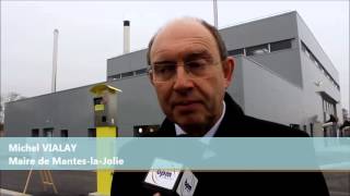 preview picture of video 'Mantes la Jolie, actualité vidéo : inauguration de la chaufferie biomasse'