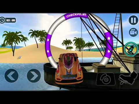 Floating water Car Driving New Car Unlocked