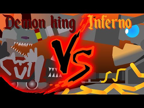 Demon King VS Inferno monster | fight between war chiefs - Cartoons about tanks