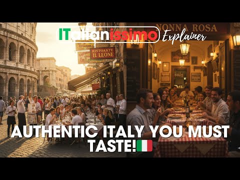 Where to Eat in Italy 🇮🇹 | Avoid Tourist Traps & Eat Like a Real Local!
