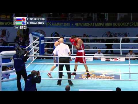 Pesado Masculino (91kg) - Quartas de Final - Evgeny TISHCHENKO (RUS) vs Rustam ULAGANOV (UZB)