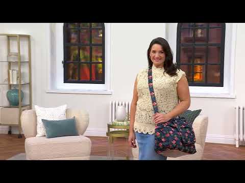 Lug Classic Quilted Duffel Bag - Trolley Bus on QVC