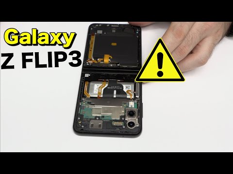 Samsung Galaxy Z Flip3 Teardown How to disassembly it!