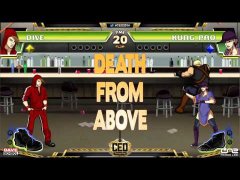 CEO2014 Divekick Top 8 ESAM vs AliMischief