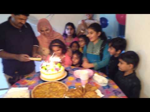Muneeba's birthday