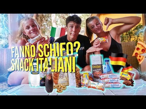 GERMAN GIRLS TASTE ITALIAN SNACKS FOR THE FIRST TIME | experiment |