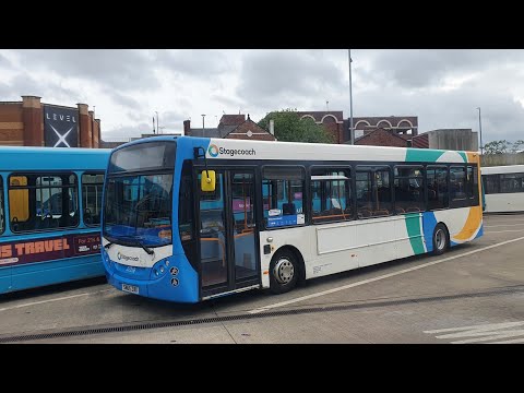 Journey on Route X20 | SN65ZBU/37318 - Stagecoach North East: ADL Enviro 200