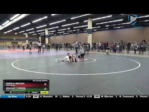 USAW TOA Stockyard Stampede/2105 12U Boys 63-67 Joshua Brooks Unattached Vs Graham Carson Texas Ta