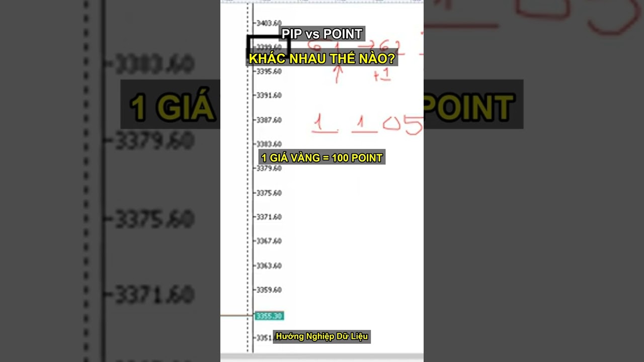 Pip vs Point trong MT5 - Video 60 giay