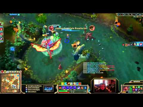 Scarra on Mega Gnar Insane Team Fight