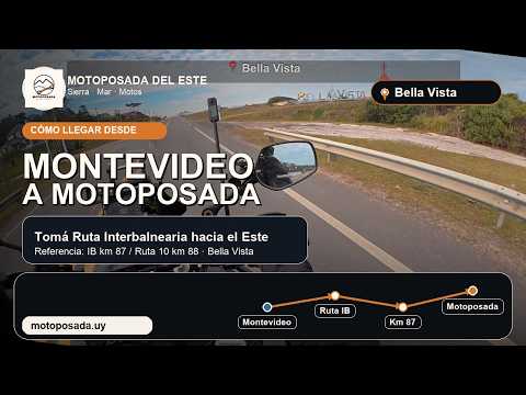 #4 - Motoposada - 🏍️⛺️🌎 - Como llegar desde Montevideo !