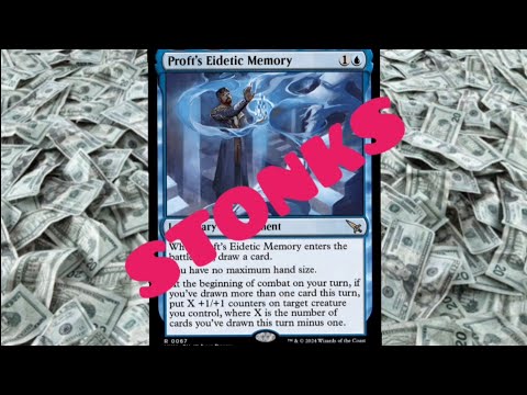 Izzet Flyers Profit For Proft's Eidetic Memory- Modern MTG