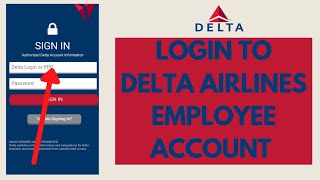 Deltanet Extranet Login 2024 | Delta Airlines Employee Login
