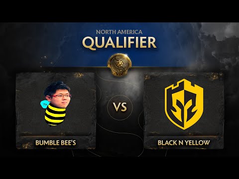 bumble bEE's vs Black N Yellow Game 3 - TI10 NA Qualifiers: Lower Bracket R4 w/ Lyrical & Fear