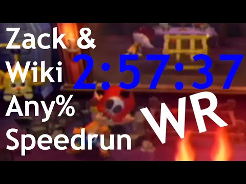 [Former WR] Zack & Wiki Any% NG speedrun 2:57:37