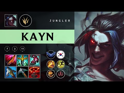 Kayn Jungle vs Jarvan IV - KR Diamond Patch 25.24