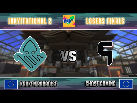 Splatoon 2 - Inkvitational #2 Losers Finals - Kraken Paradise vs Ghost Gaming