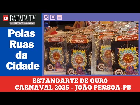 PELAS RUAS DA CIDADE - ESTANDARTE DE OURO 2025