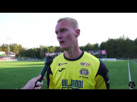 18. voor 2018: Nõmme Kalju FC - Viljandi JK Tulevik  8:2 (4:1),  Posti intervjuu
