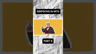 The Simpsons in Magic? #magic #simpsons #editor #cardgame