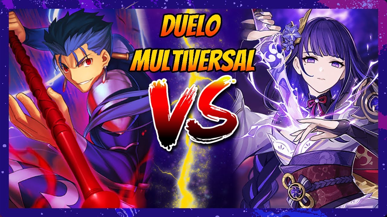 Lancer (Fate) VS Raiden Shogun | DUELO MULTIVERSAL