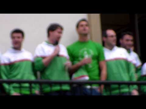 Celebración Zornotza Basket