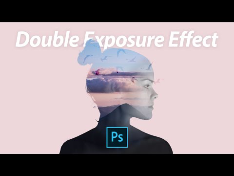 Double Exposure Effect Adobe Photoshop Tutorial | Easy