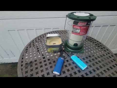 Camping Coleman Citronella Candle.