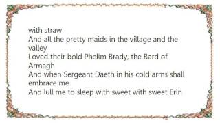 John McDermott - The Bard of Armagh Lyrics