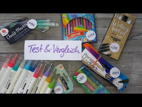 Action Haul Stifte für Handlettering / Brushlettering / Colorieren mit Erläuterungen & Erklärungen