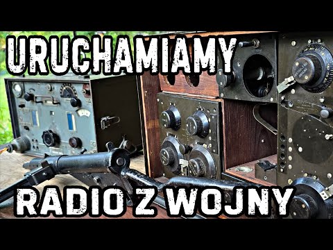 86 lat i ciągle działa ! Uruchamiamy niemiecką radiostację wraz z Arkadiusz Rutyna "Rutus"