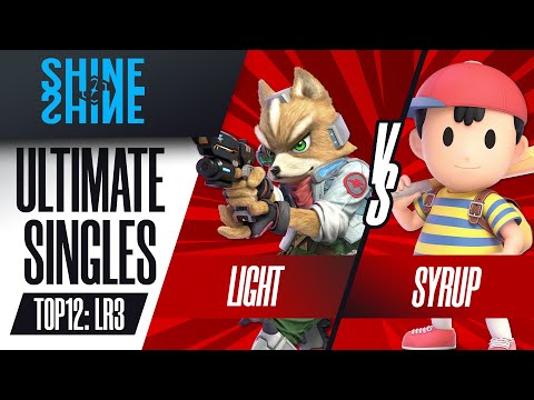 Light vs Syrup - Ultimate Singles Top 12: Losers Round 3 - Shine 2022 | Fox vs Ness