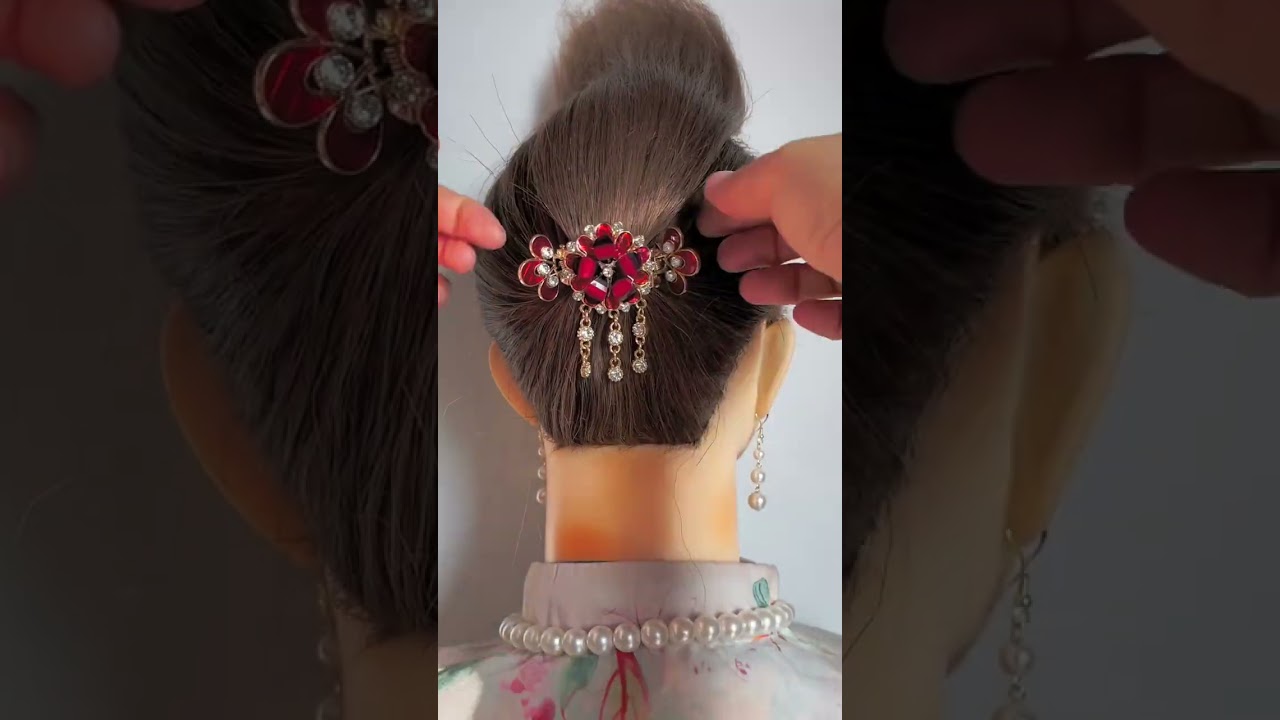 The Perfect Vintage Updo 🌹